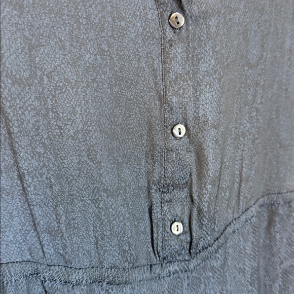 Vero Moda Small Blue Python Snake Print Dress - Picture 3 of 4